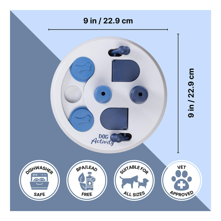 TRIXIE Intelligence toy dog activity "Dog Activity strategy game flip board, ø 23 cm” - 32026