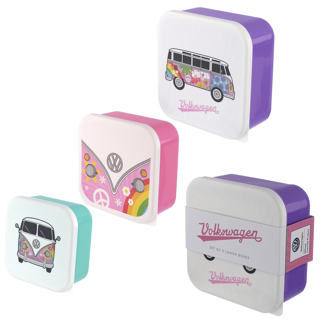VW T1 Camper Van Snack Pot Set