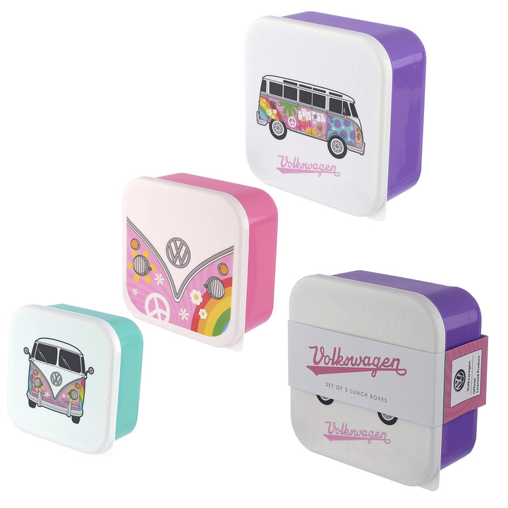 VW T1 Camper Van Snack Pot Set