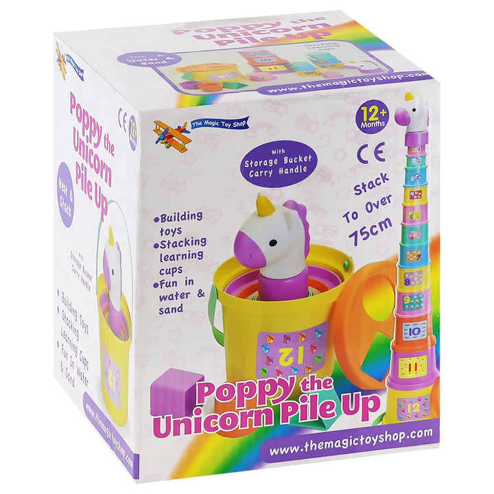 Unicorn Baby Toddler Sorting Cups Blocks Toy