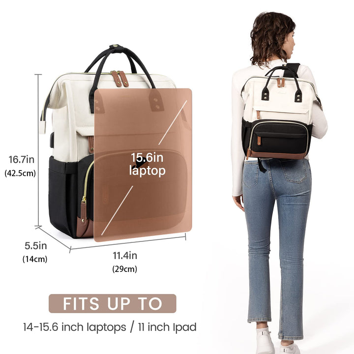 15.6" Women's Waterproof Laptop Backpack