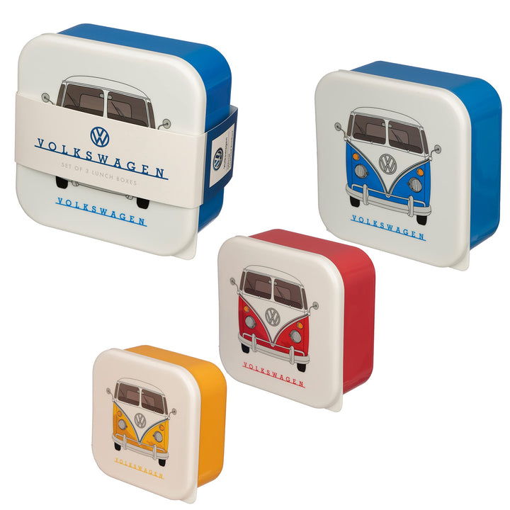 VW T1 Camper Bus Lunchbox Set