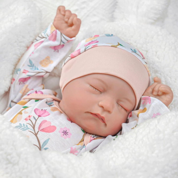 BABESIDE Lifelike reborn-baby Dolls Connie 20 Inch Realistic Newborn Baby Dolls Poseable Sleeping Baby Doll