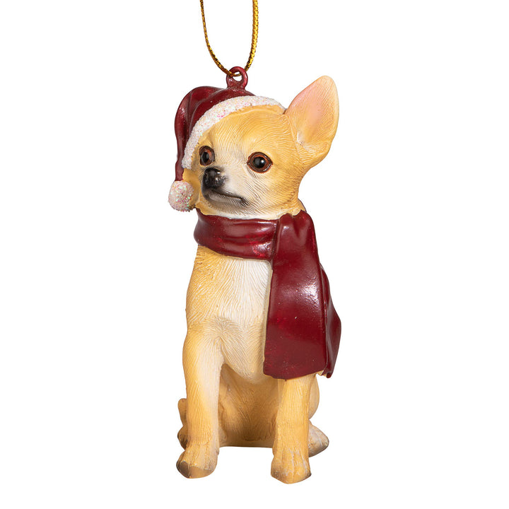 Xmas Chihuahua Dog Ornaments