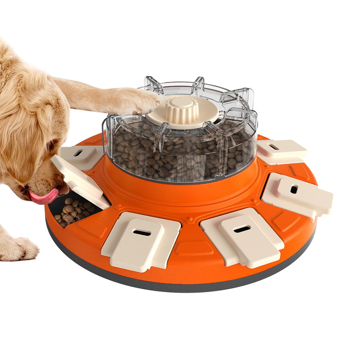 CAROZEN Dog Puzzle Toys, Interactive Dog Toys for Boredom, Dog Treat Toy for Dogs Training Funny Feeding, Treat Dispenser for Large/Small/Medium Dogs, Improve Your Dog's Intelligence