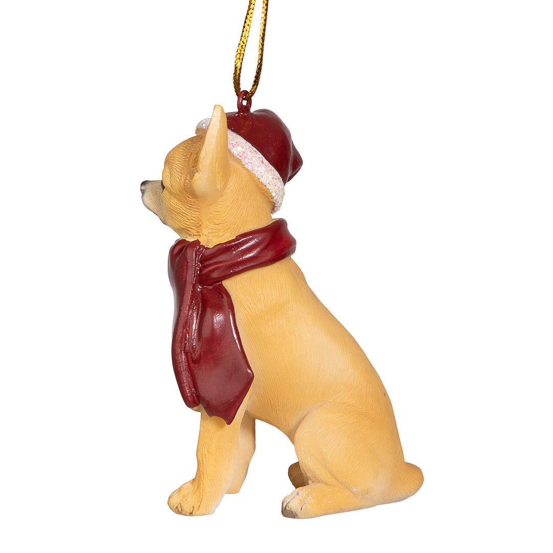 Xmas Chihuahua Dog Ornaments