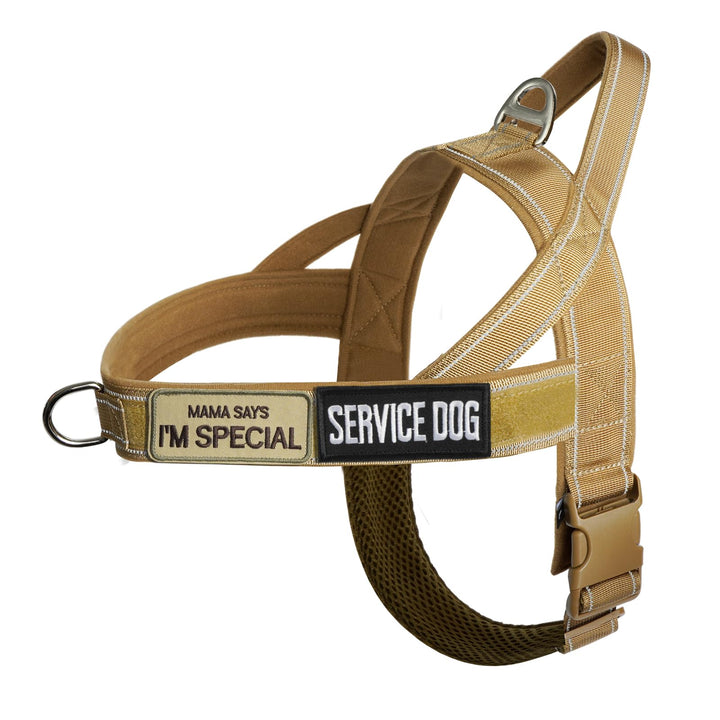 No Pull Dog Harness with Soft Padded Handle Reflective Strip Escape Proof Quick Fit to Adjust Dog Harness Easy for Training Walking for Small Medium Large Dog