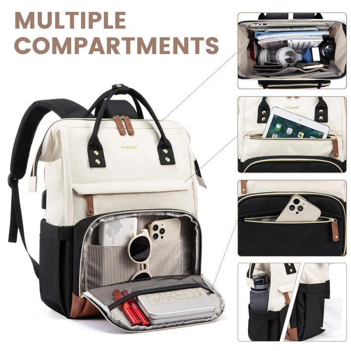 15.6" Women's Waterproof Laptop Backpack