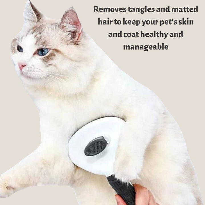 Muxtraders Cat Brush Dog Brush for Shedding-Cat Grooming Brush, Cat Comb for Kitten Puppy Massage Removes Mats, Tangles and Loose Fur, Cat Brushes for Indoor Cats Brush for Long or Short Haired Cats.