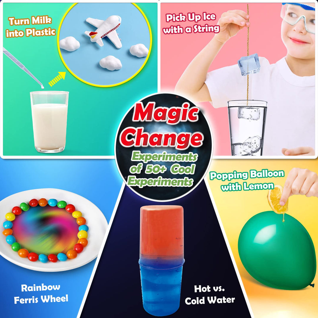 STEM Science Lab Kit: 50+ Experiments for Kids