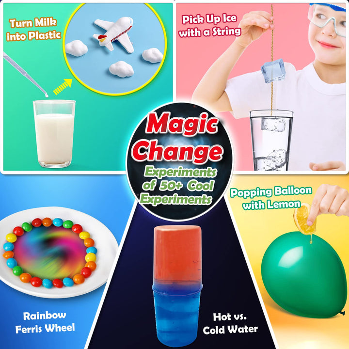 STEM Science Lab Kit: 50+ Experiments for Kids