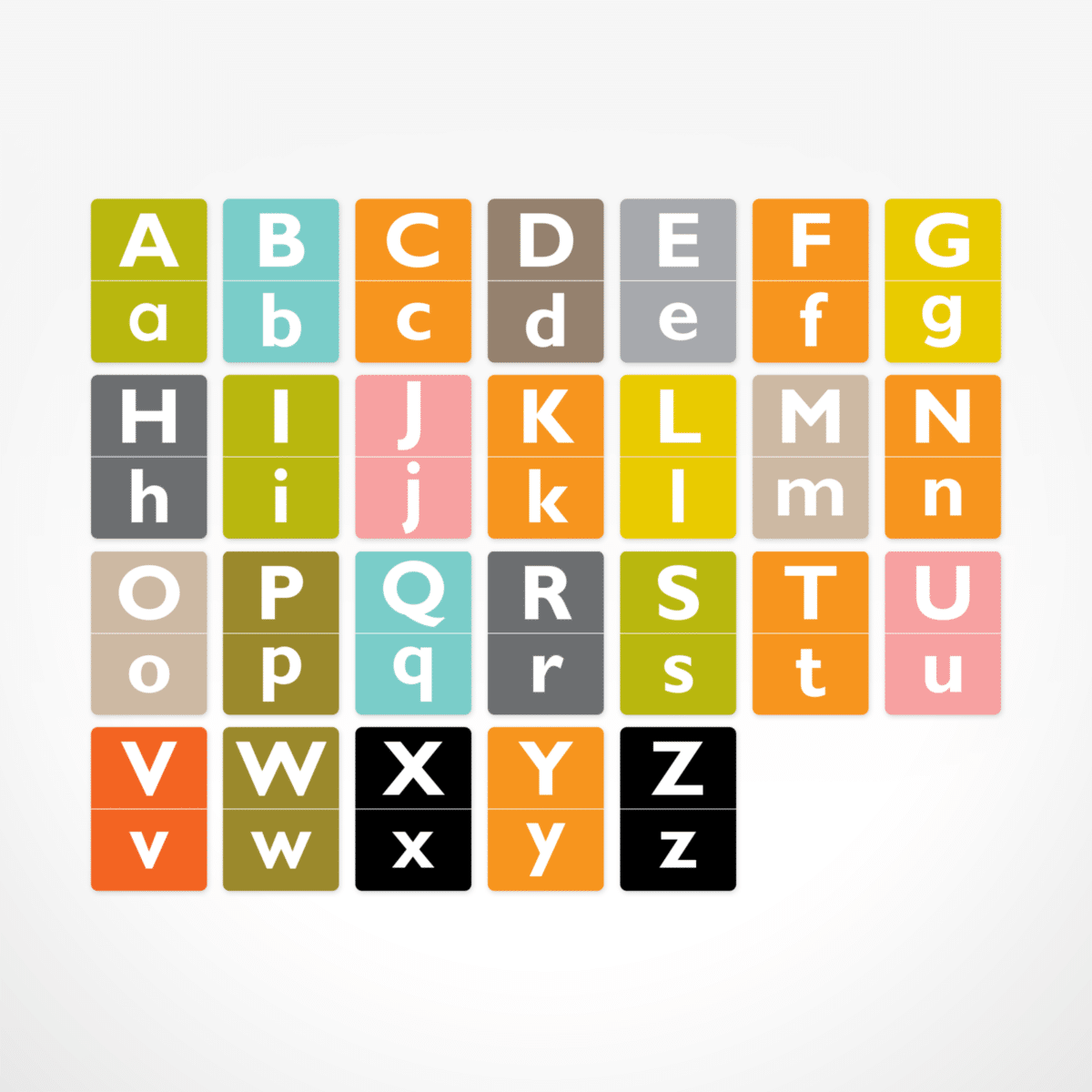 Animal Alphabet Flash Cards by The Jam Tart - Learning Bugs UK