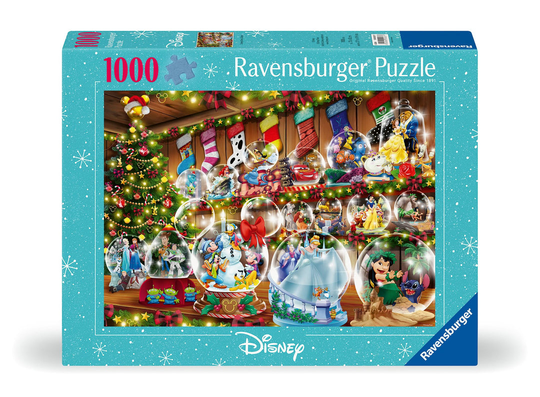 Disney Snowglobes Christmas Puzzle