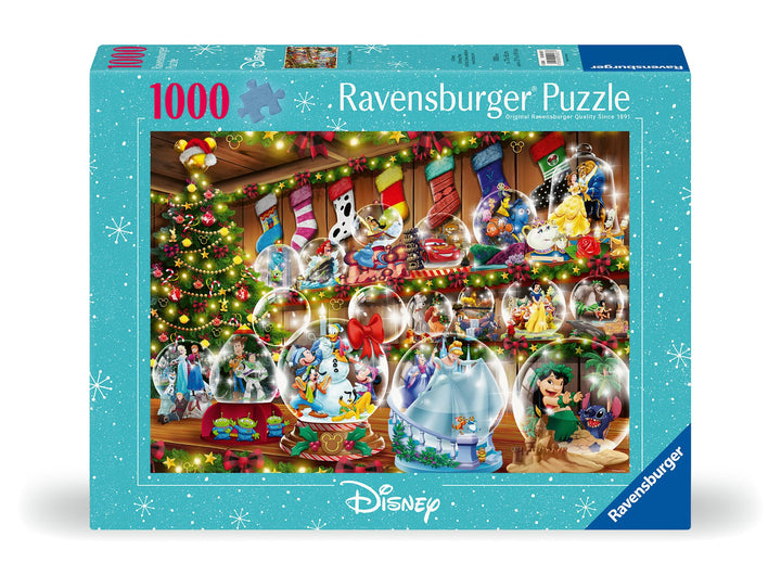 Disney Snowglobes Christmas Puzzle