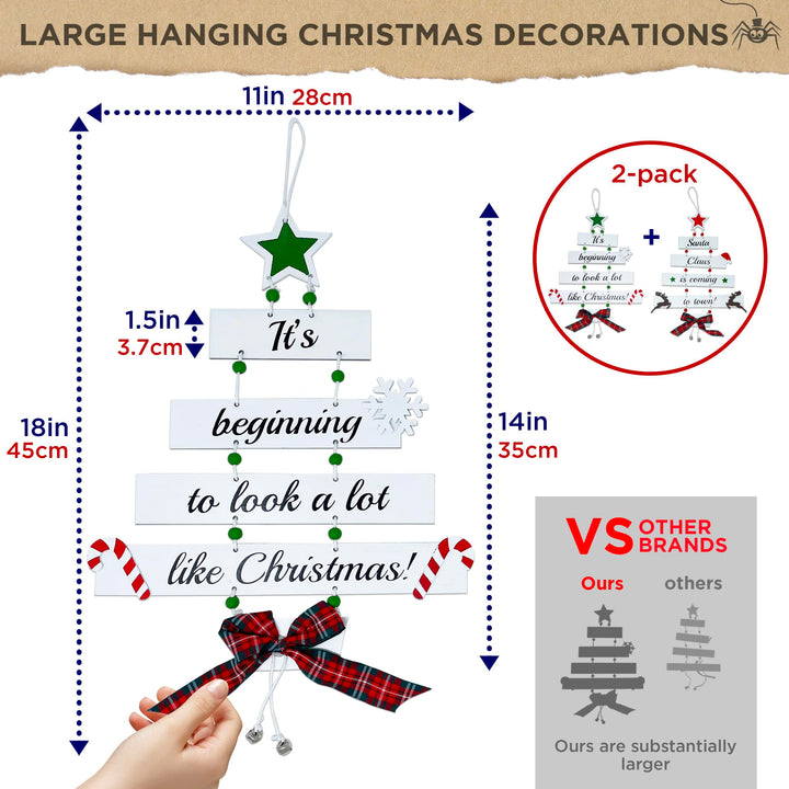 Premium Wooden Christmas Decorations