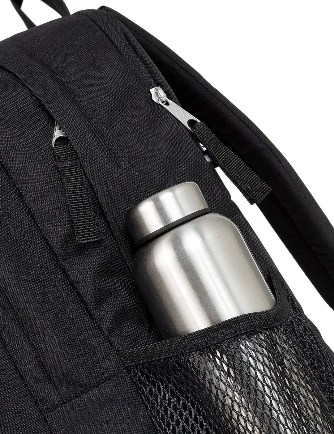 Large Black Backpack with 15" Laptop Compartment