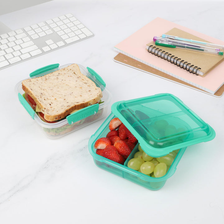 1.24L TO GO Lunch Box | Minty Teal