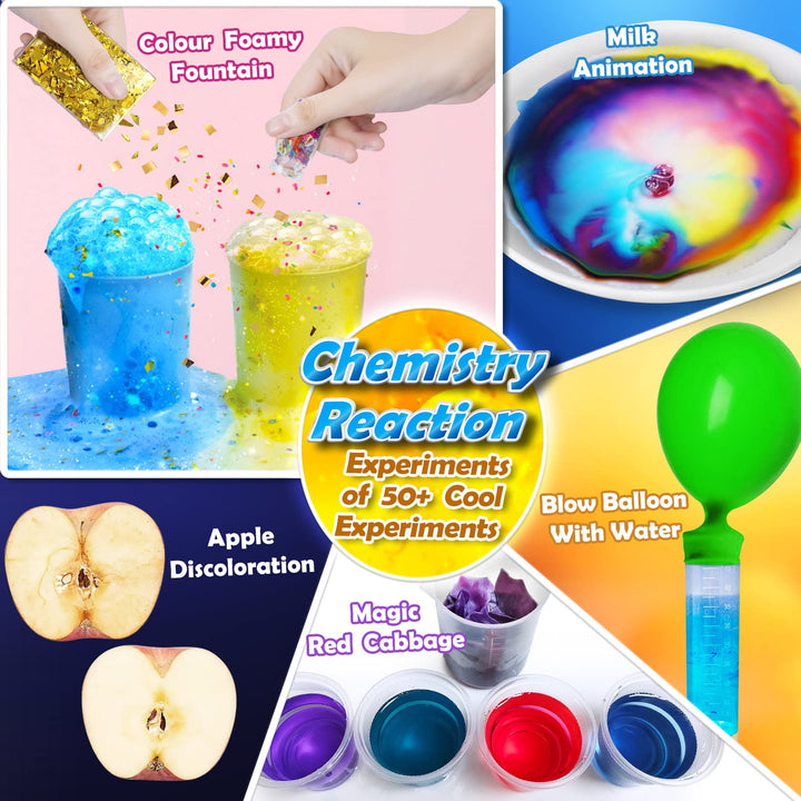 STEM Science Lab Kit: 50+ Experiments for Kids