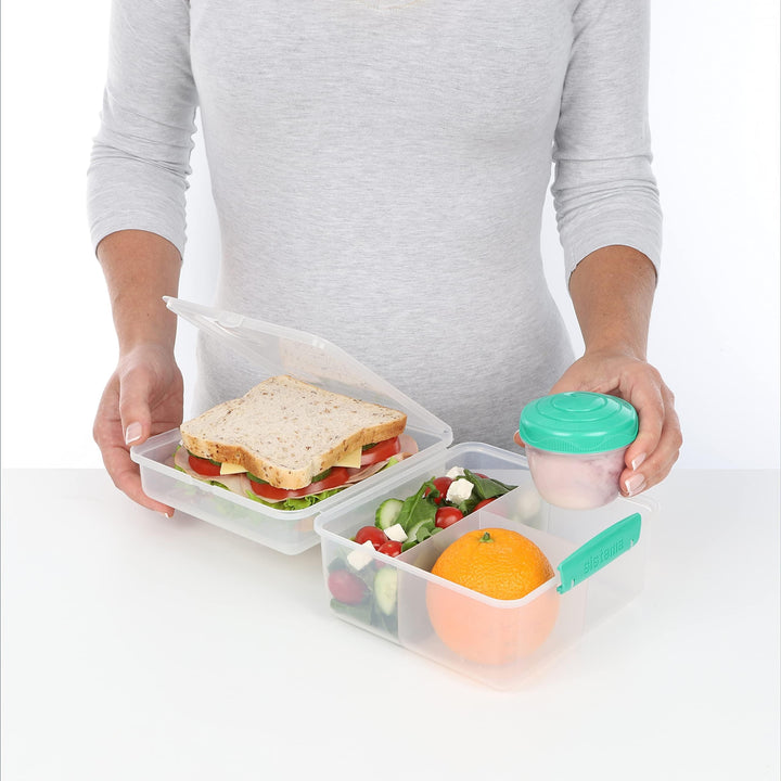 Sistema TO GO Lunch Cube Max | 2L | BPA-Free Lunch Box with Compartments