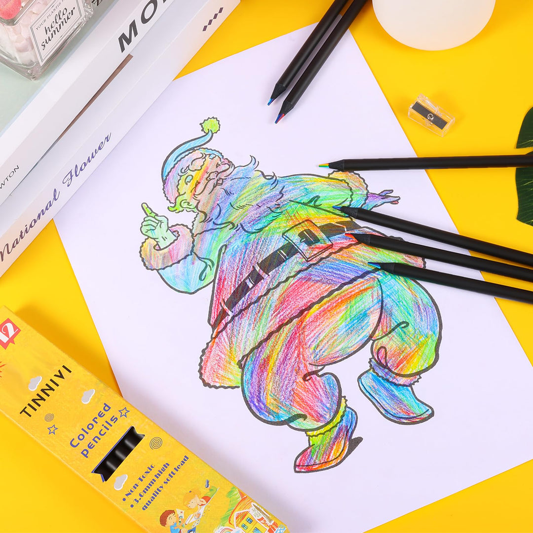 Multicolored Core Pencils, Pre-sharpened (12pcs)