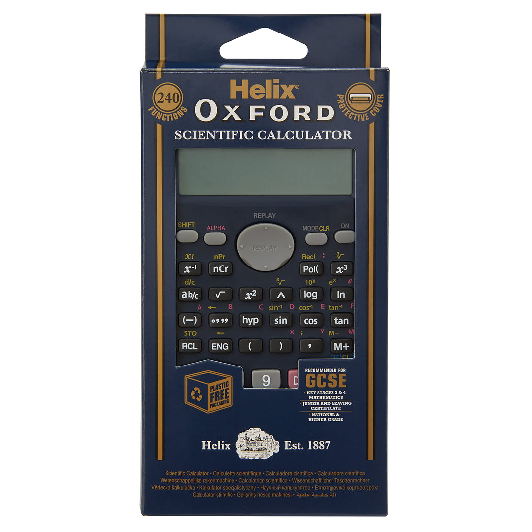 RC2072 Oxford Scientific Calculator - Black