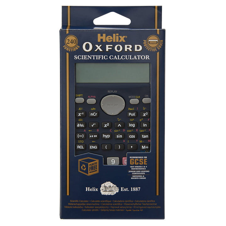 RC2072 Oxford Scientific Calculator - Black