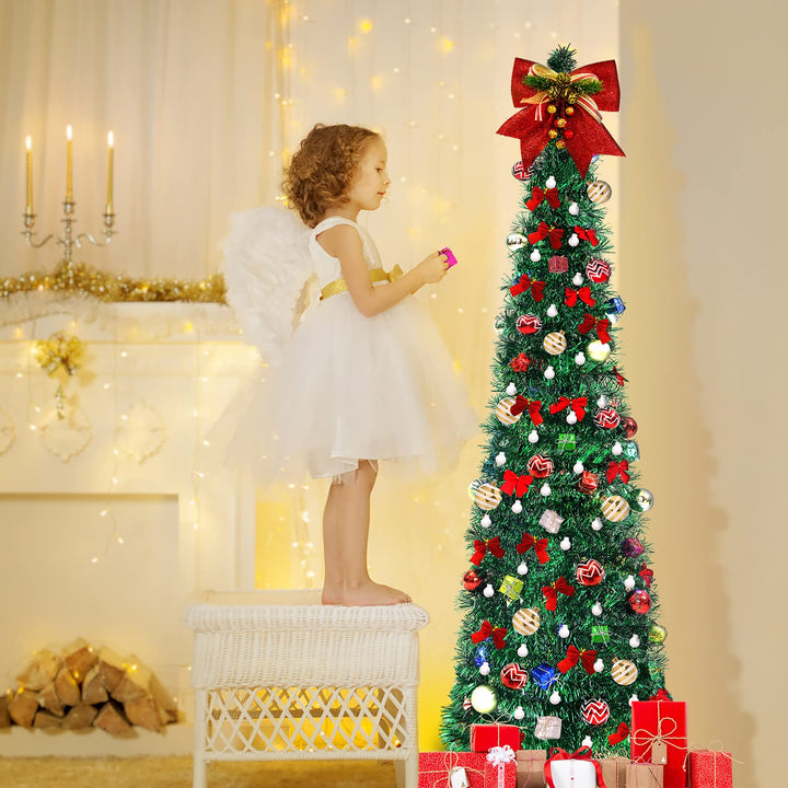 5FT LED Multicolor Pop-Up Christmas Tree