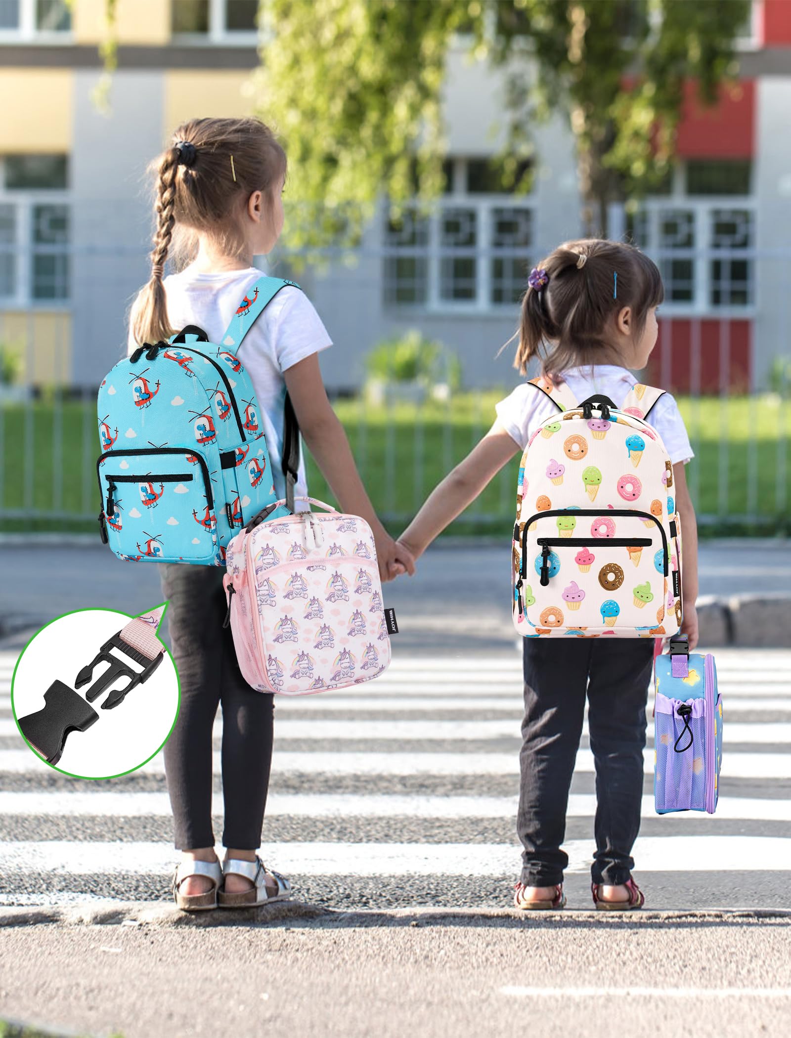 Children's backpack with drink holder online