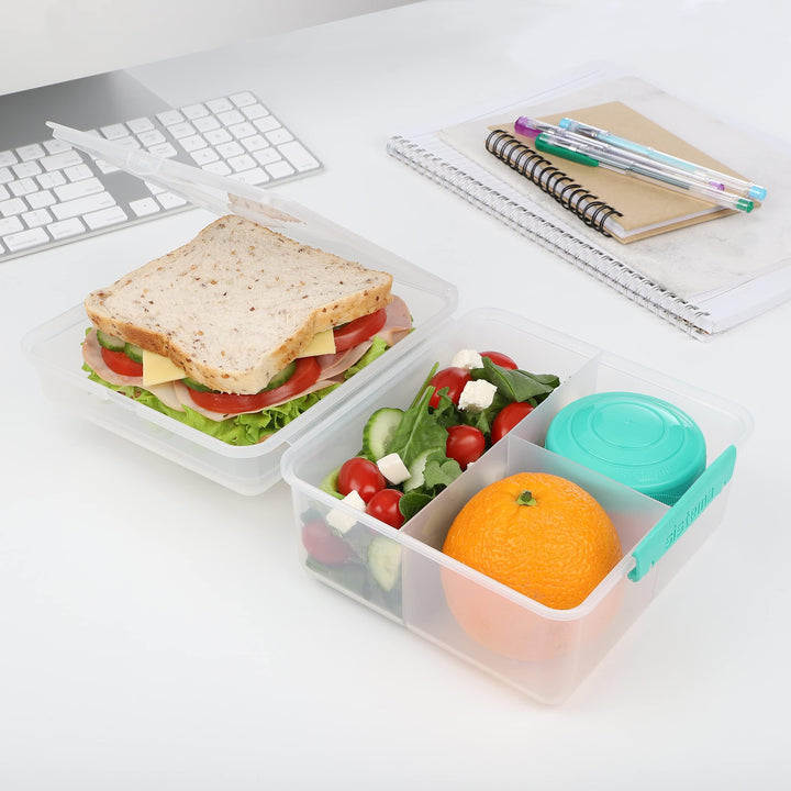 Sistema TO GO Lunch Cube Max | 2L | BPA-Free Lunch Box with Compartments