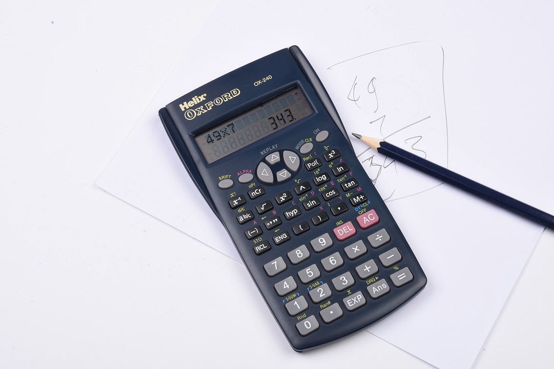 RC2072 Oxford Scientific Calculator - Black
