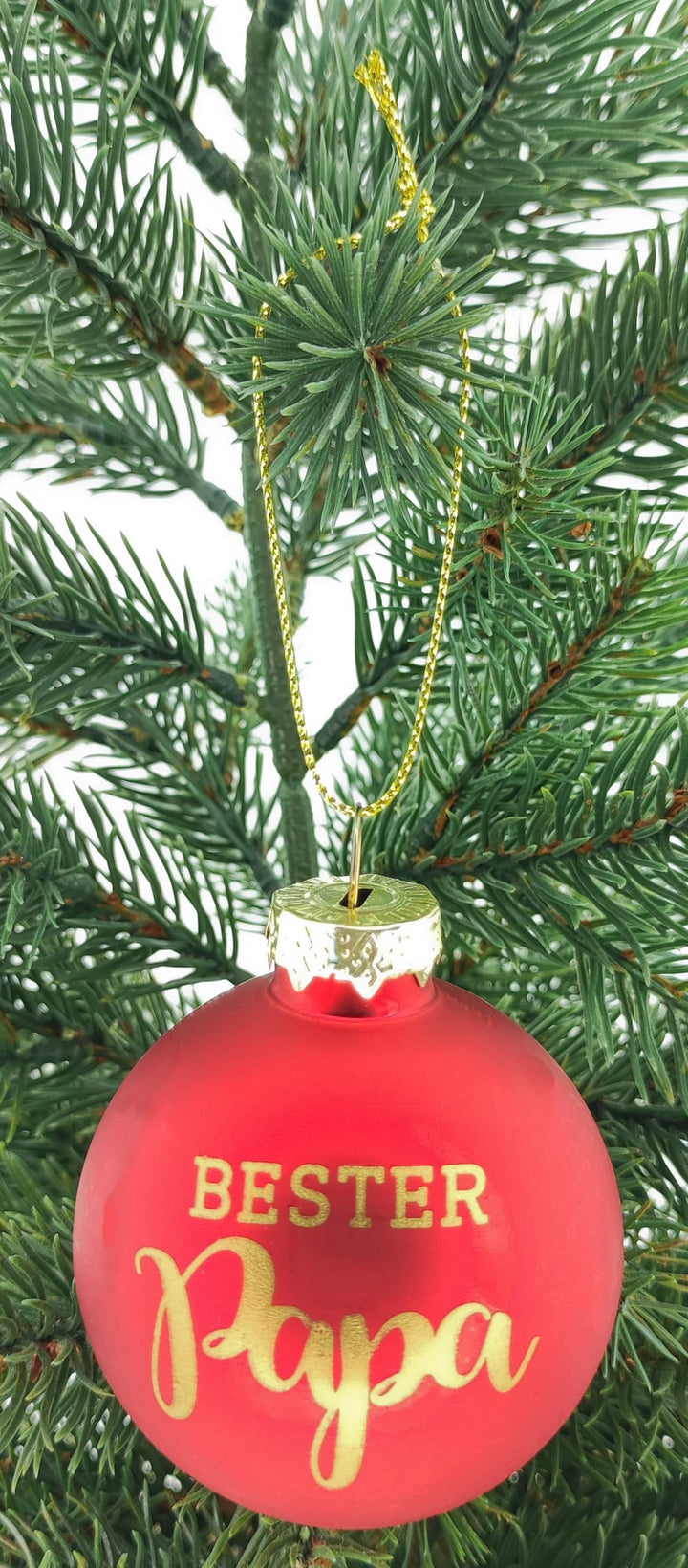 Set of 2 Best Mum & Dad Christmas Baubles