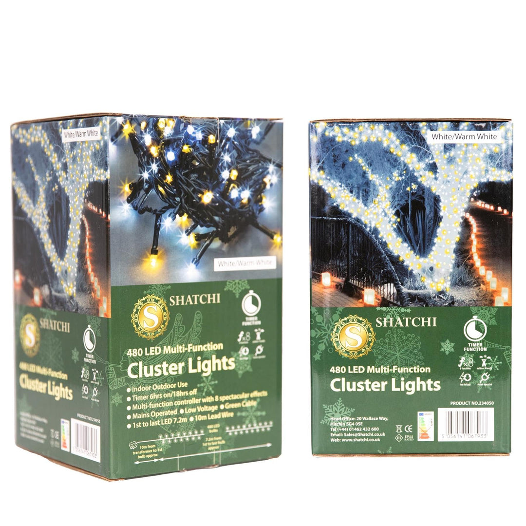 480 Multi-Mode Christmas Tree Lights