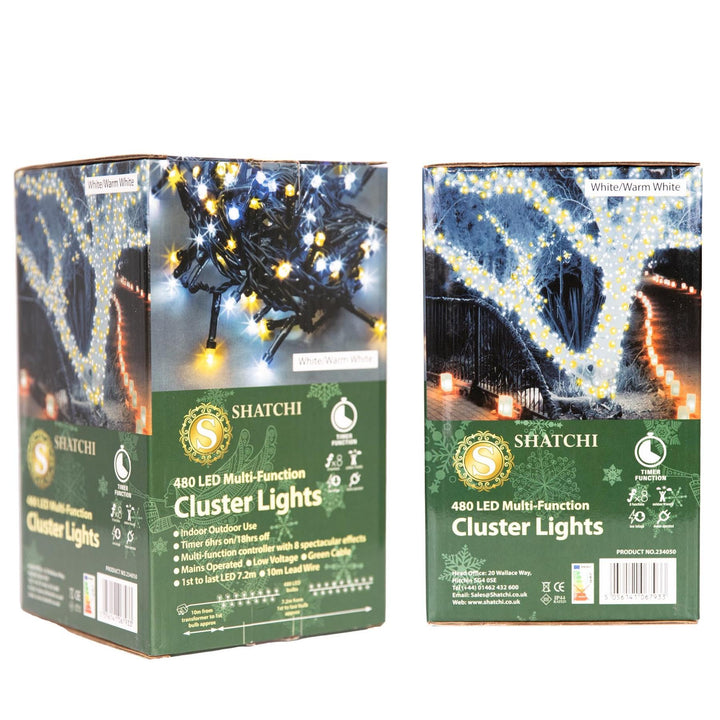 480 Multi-Mode Christmas Tree Lights
