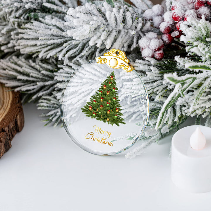 Christmas Crystal Decoration Hanging Ornament
