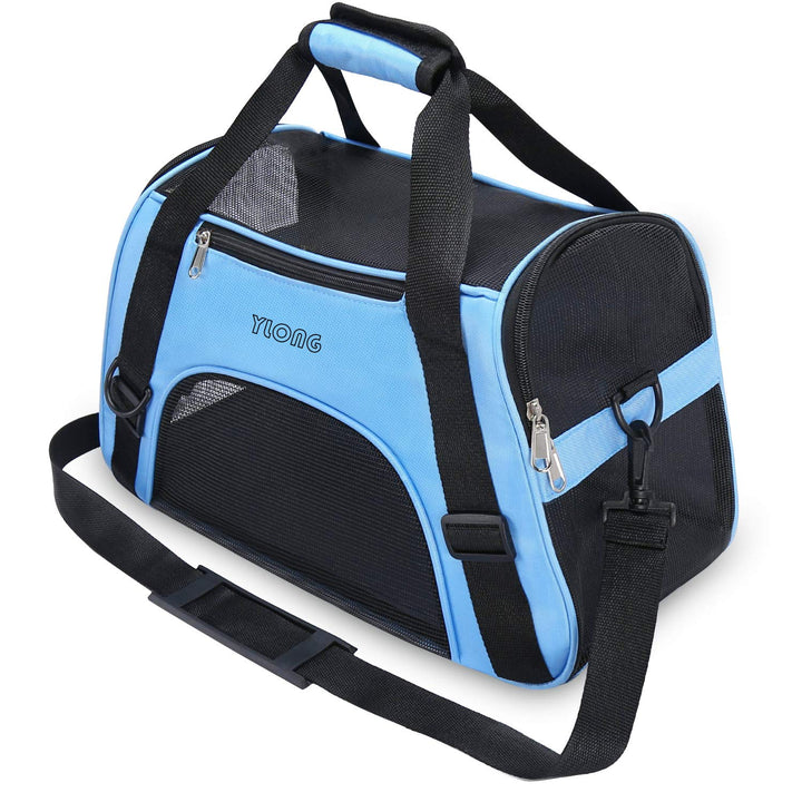 YLONG Cat Carrier Airline Approved Pet Carrier,Soft-Sided Pet Travel Carrier for Cats Dogs Puppy Comfort Portable Foldable Pet Bag