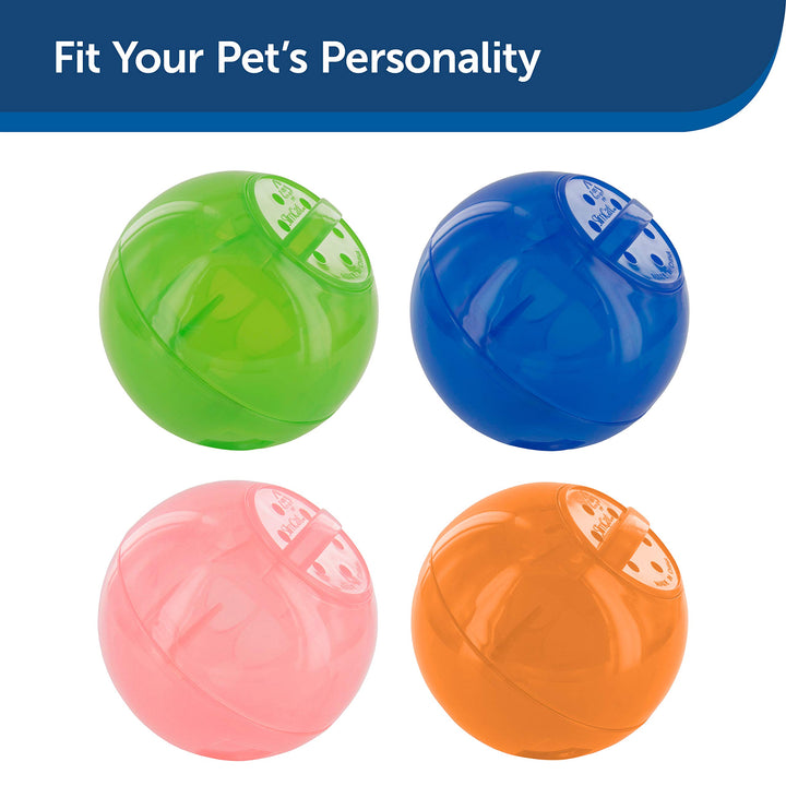 PetSafe Pet Supplies SlimCat Food-Dispensing Cat Toy Green, Treat Toy, Interactive Food Dispenser