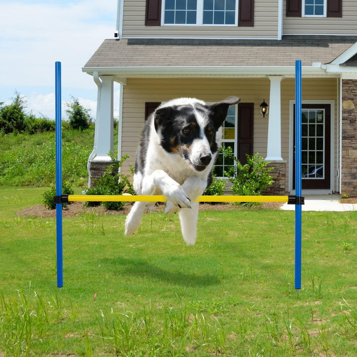 pet prime Pet Dogs Outdoor Games Agility Exercise Training Equipment Jump Hurdle bar Obedience Show Training for Dogs