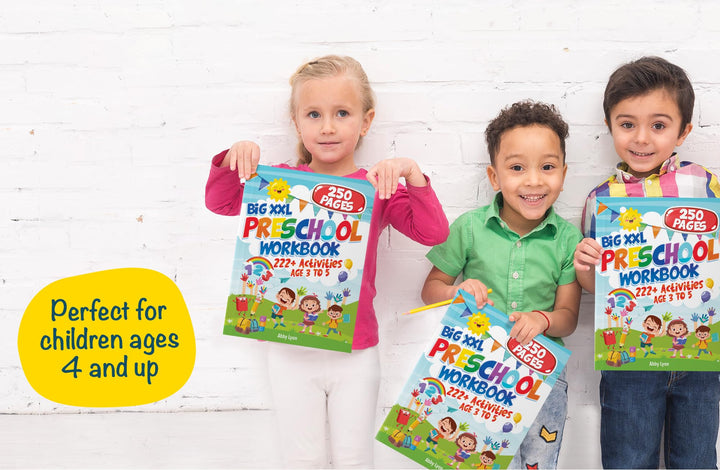 "Big XXL Preschool Workbook: 222+ Activities for Ages 3-5"