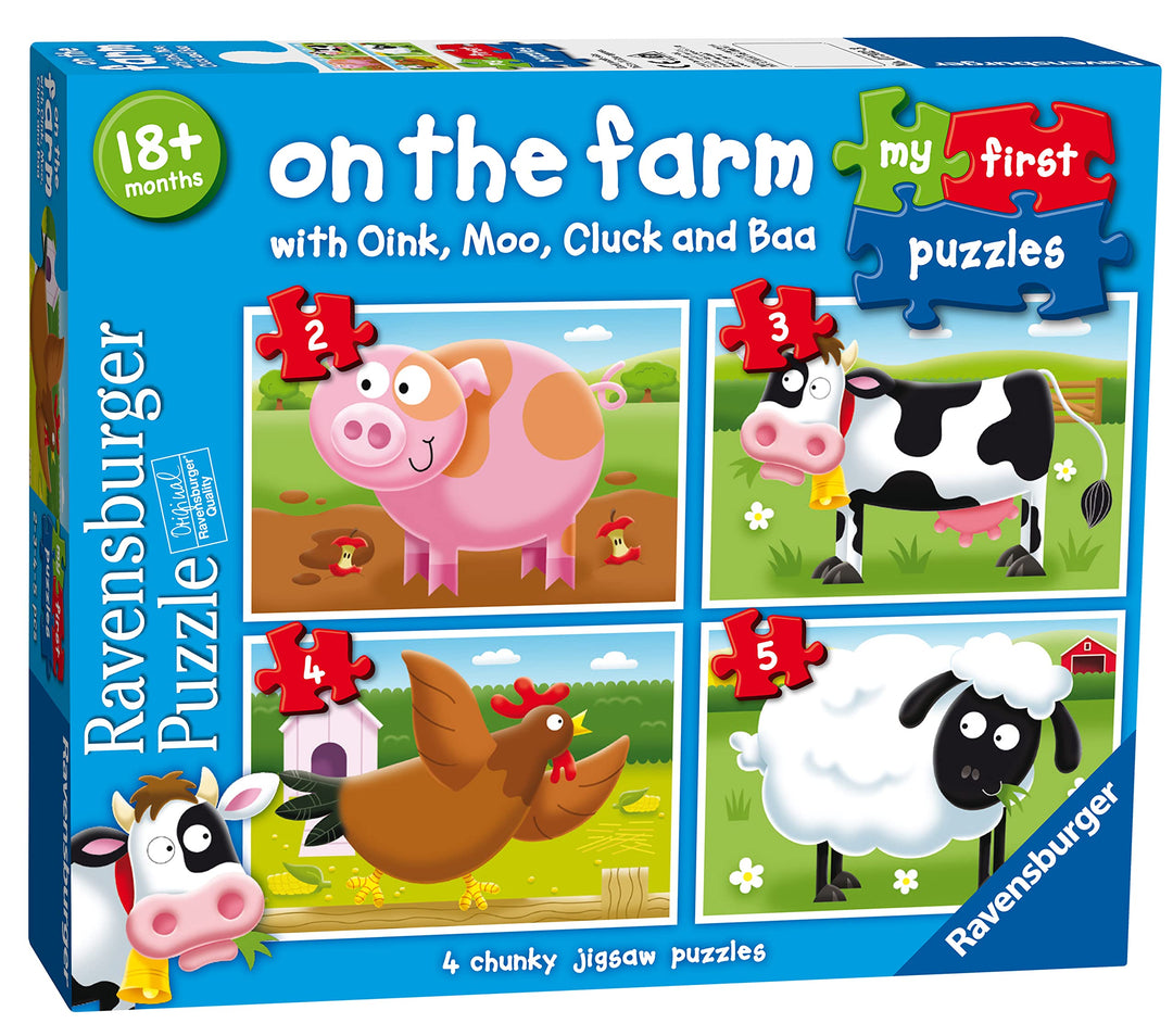 Gifts Toddler - My Farm First Jigsaw Puzzles