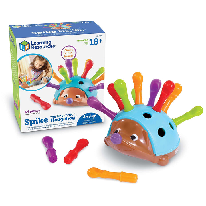 Learning Resources Spike The Fine Motor Hedgehog - Toddler learning Toy
