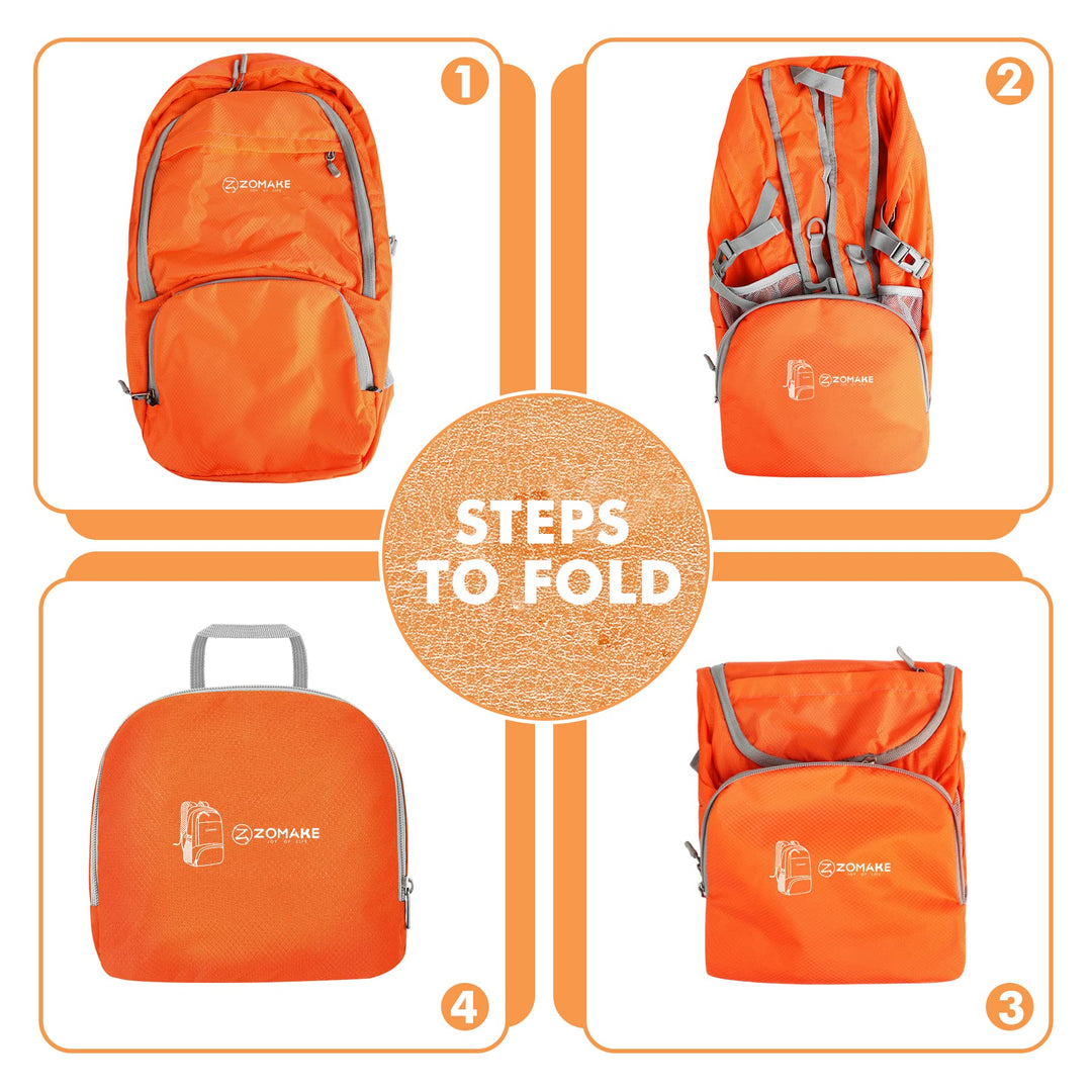 Lightweight 30L Foldable Backpack