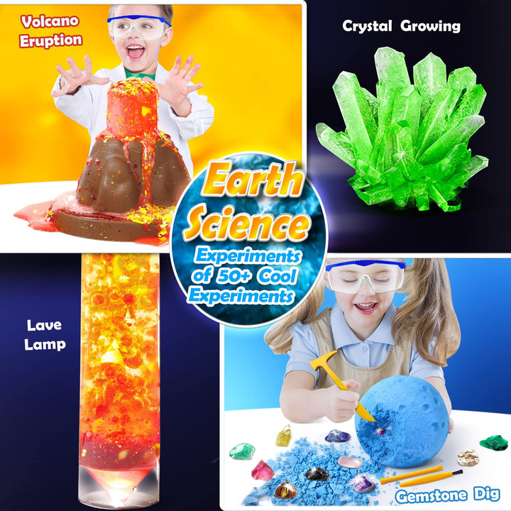 STEM Science Lab Kit: 50+ Experiments for Kids