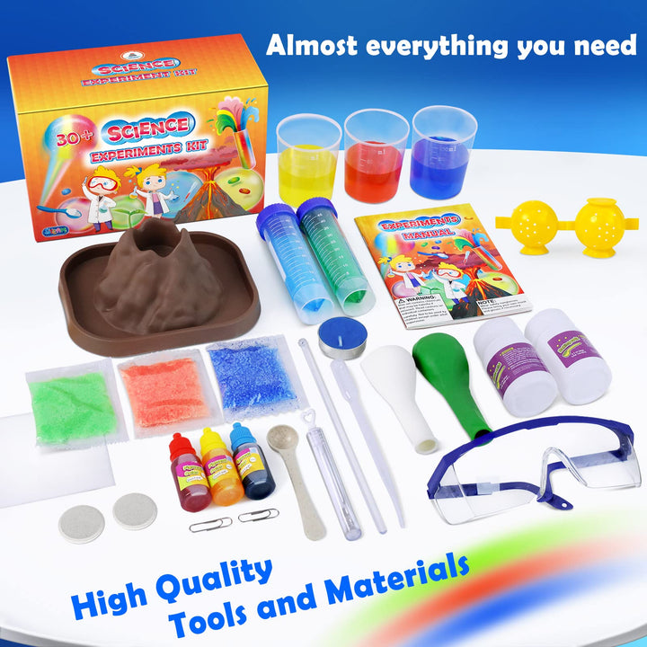 STEM Science Kit: 30+ Experiments for Kids