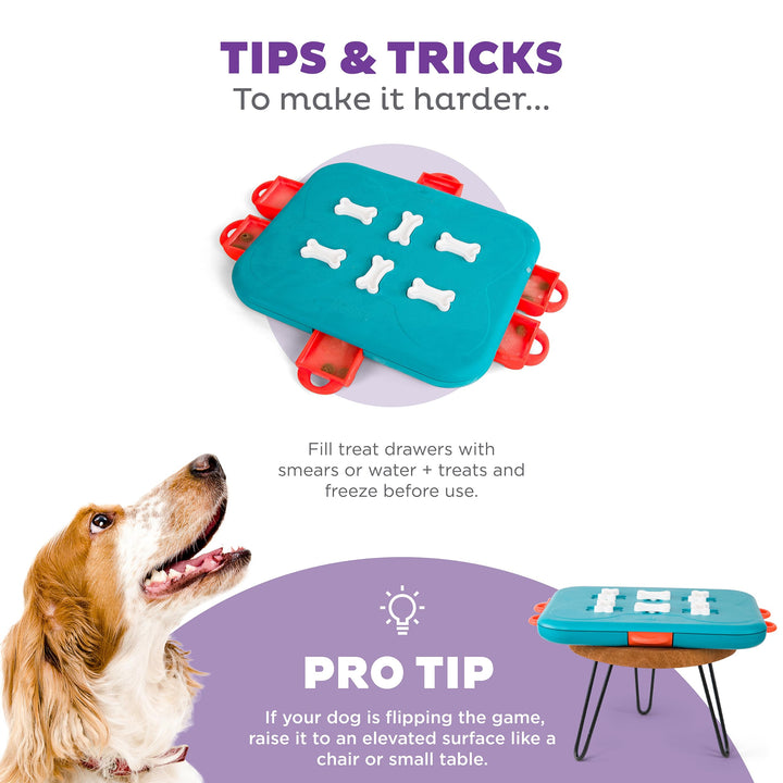 Nina Ottosson by Outward Hound Dog Casino Interactive Treat Puzzle Dog Toy, Advanced
