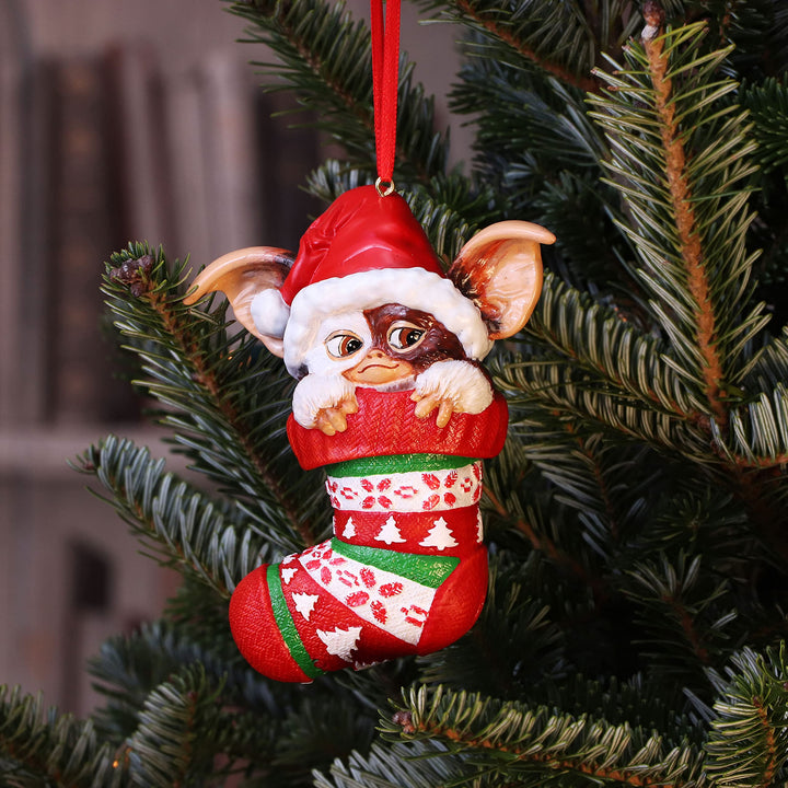Gremlins Gizmo Christmas Stocking Ornament