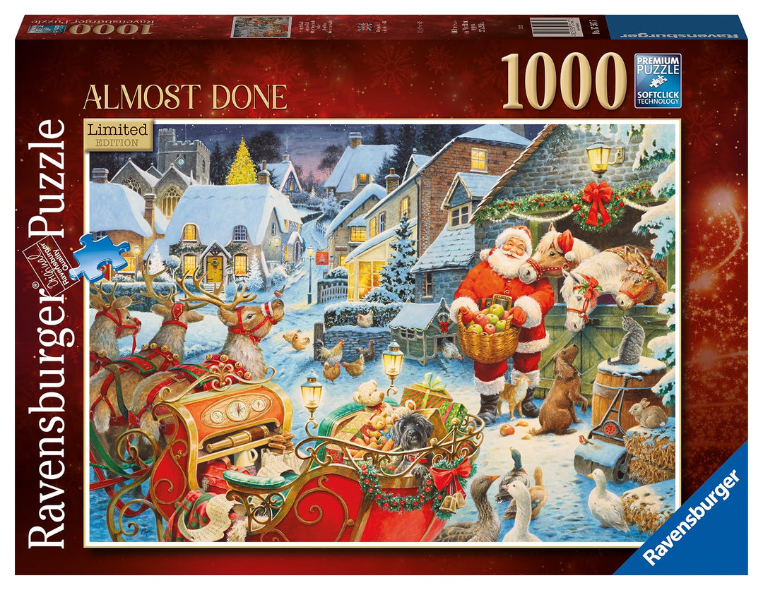 1000-Piece Christmas Puzzle for Ages 12