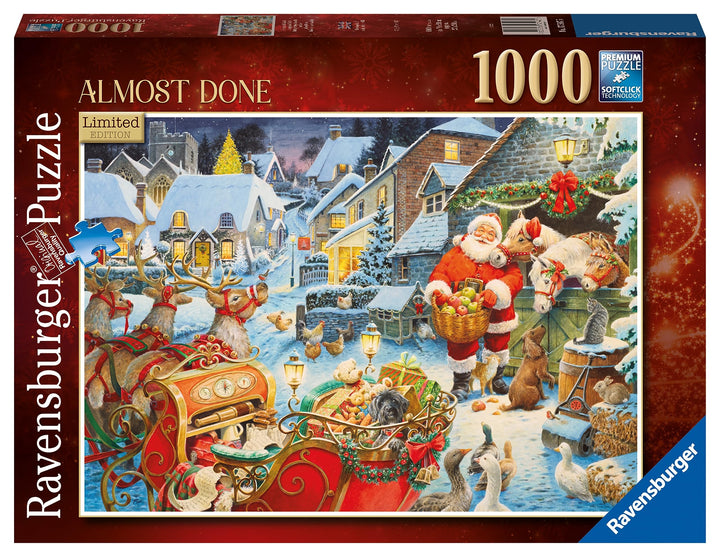 1000-Piece Christmas Puzzle for Ages 12
