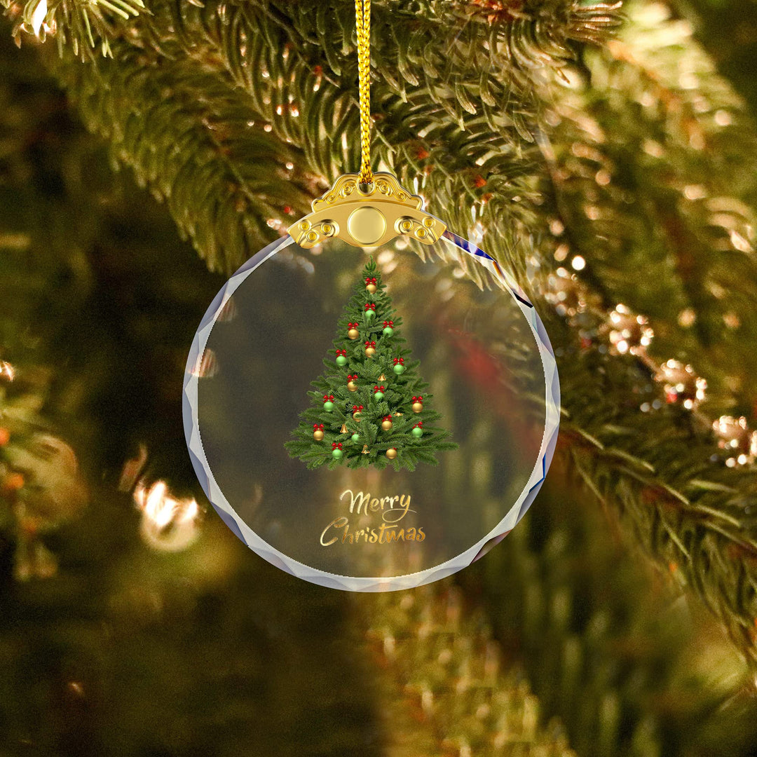 Christmas Crystal Decoration Hanging Ornament