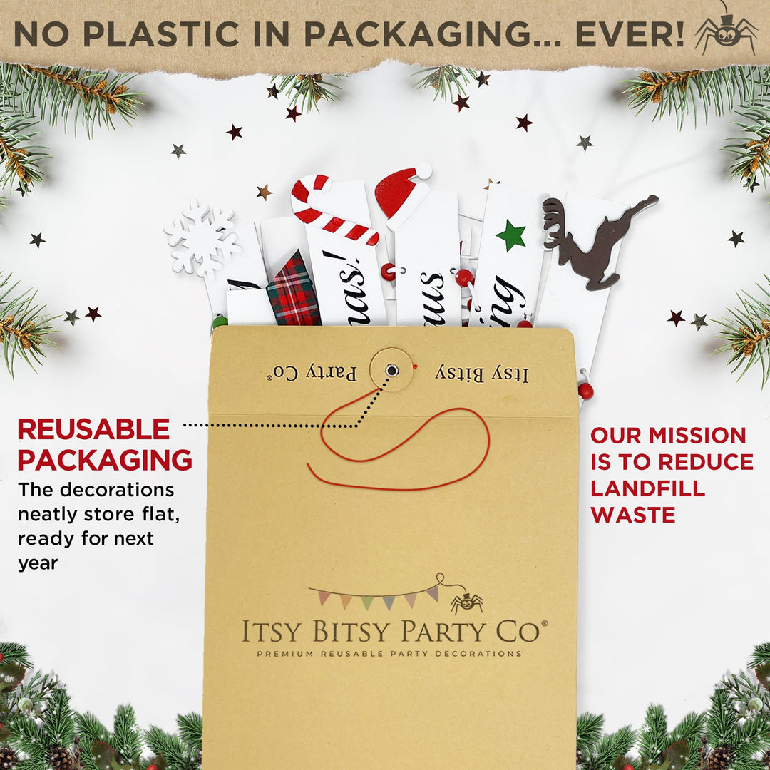 Premium Wooden Christmas Decorations