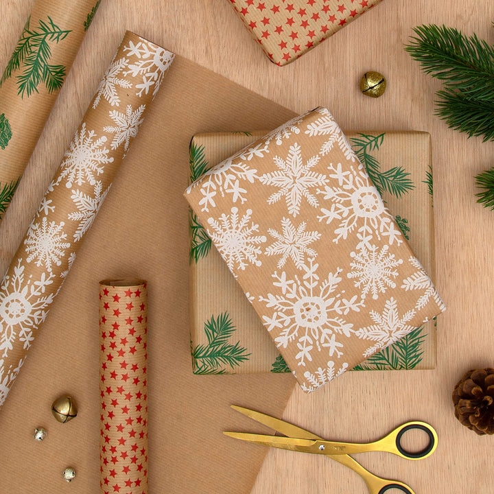 Hallmark Christmas Kraft Gift Wrap